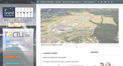 Desktop Screenshot of espace-carat.fr